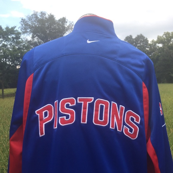 Nike Other - Vintage Nike Team Detroit Pistons Jacket Sz L